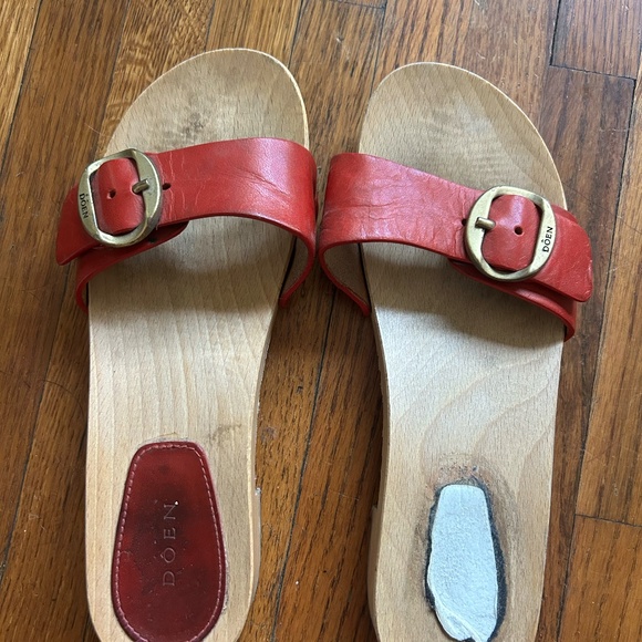 DOEN SLIDE CLOG SANDALS - Picture 3 of 3